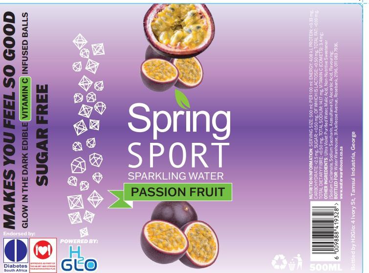 Passion Fruit Nutrition Label