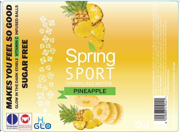 Pineapple Nutrition Label